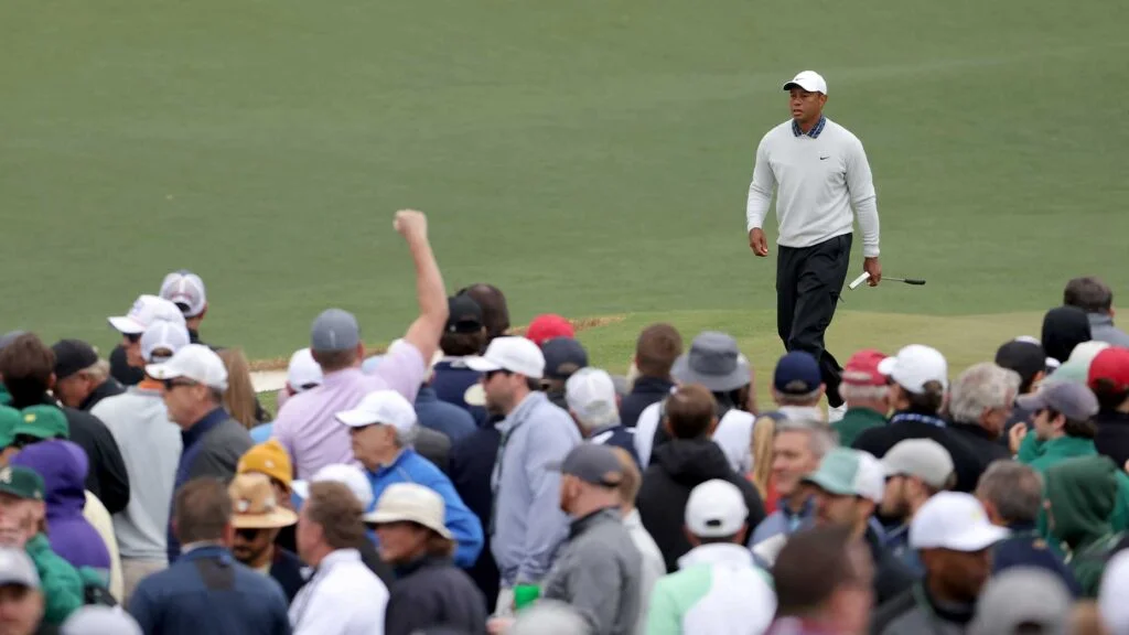 WHY Tiger Woods out following Charlie Woods at the U.S. Junior Amateur at Oakland Hills